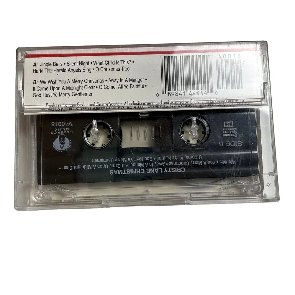 Vintage Cristy Lane Holiday Christmas Audio Music Cassette Tape 1993 u - Picture 2 of 4